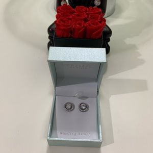Sterling Silver Cubic Zirconia Studs